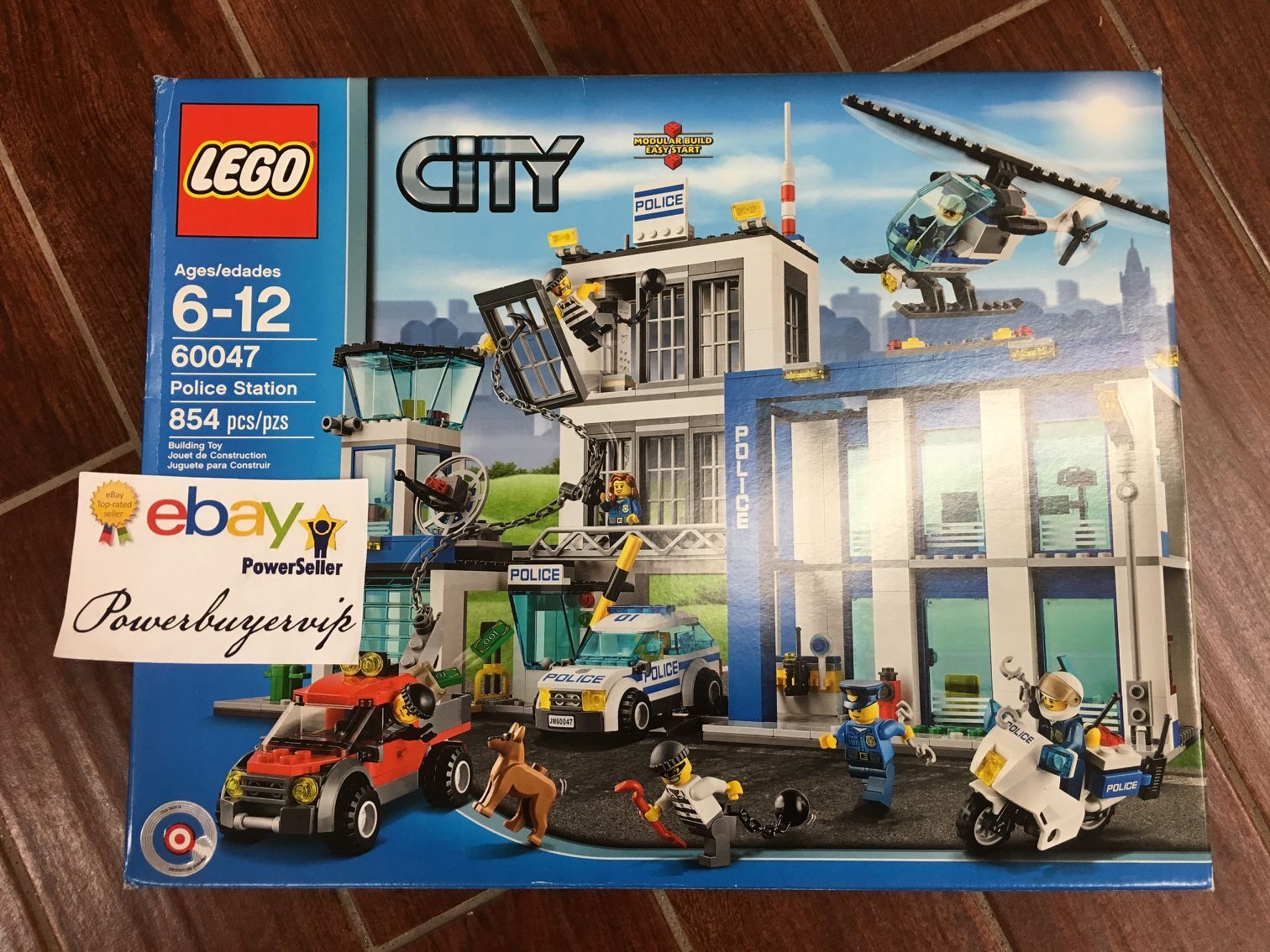 NEW LEGO City Police Lego 60047 Police Station 854 Pieces Building Toys